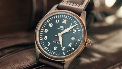 The army green dials fake watches have brown straps.